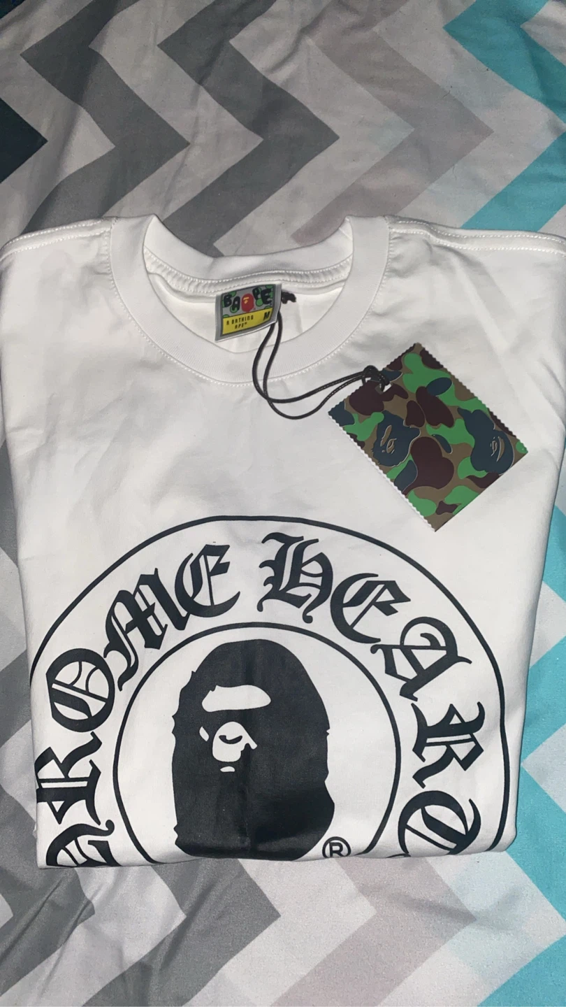 BY A BATHING APE White Graphic T-Shirt - photo 3
