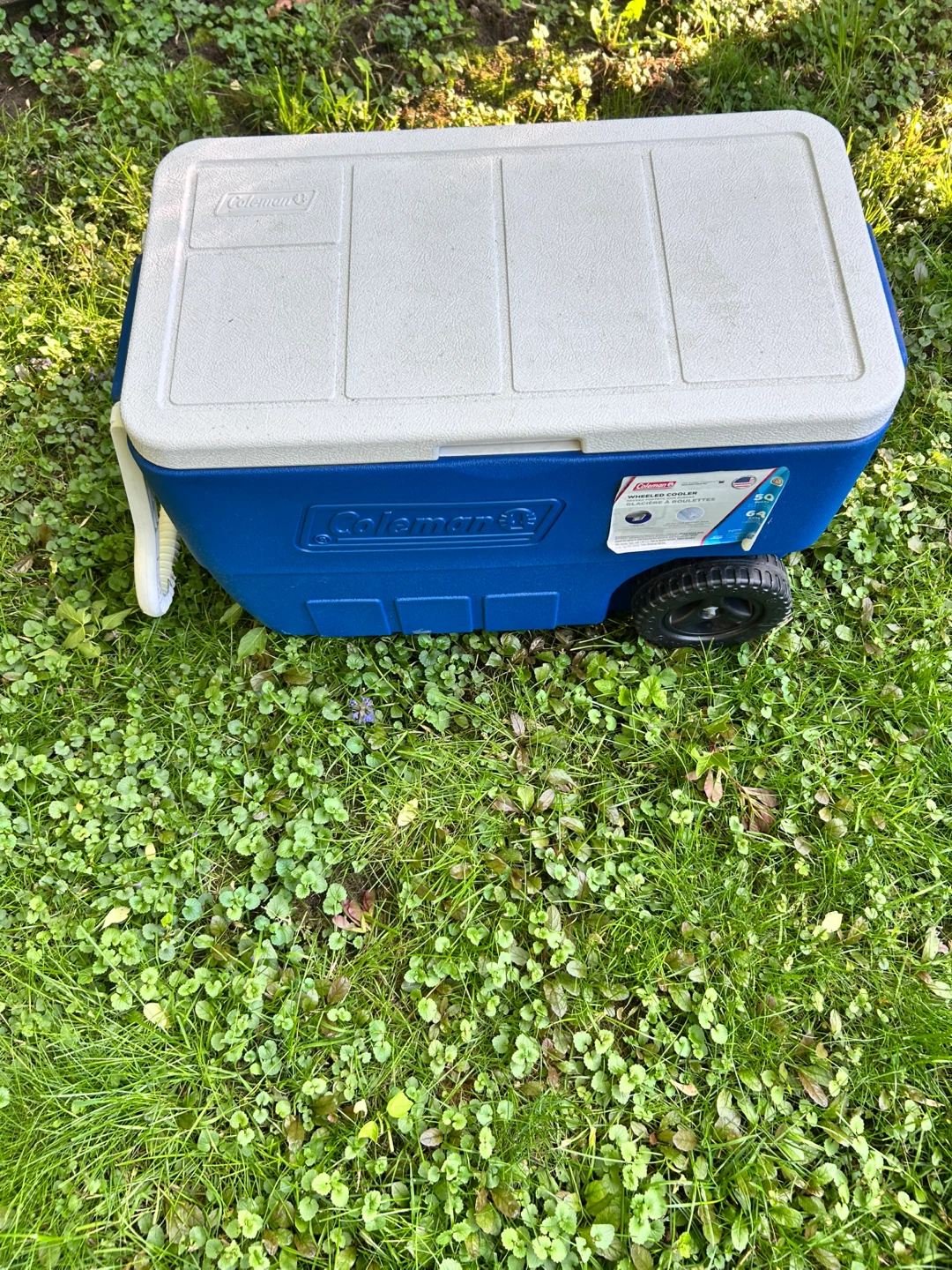 Coleman 50 Quart Wheeled Cooler