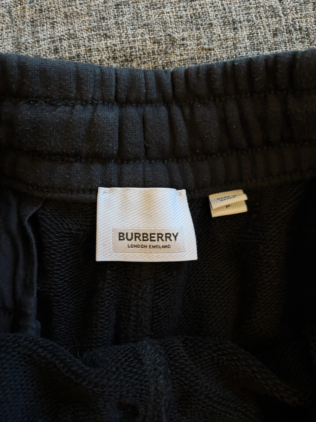 Burberry Black Joggers Pants - photo 2