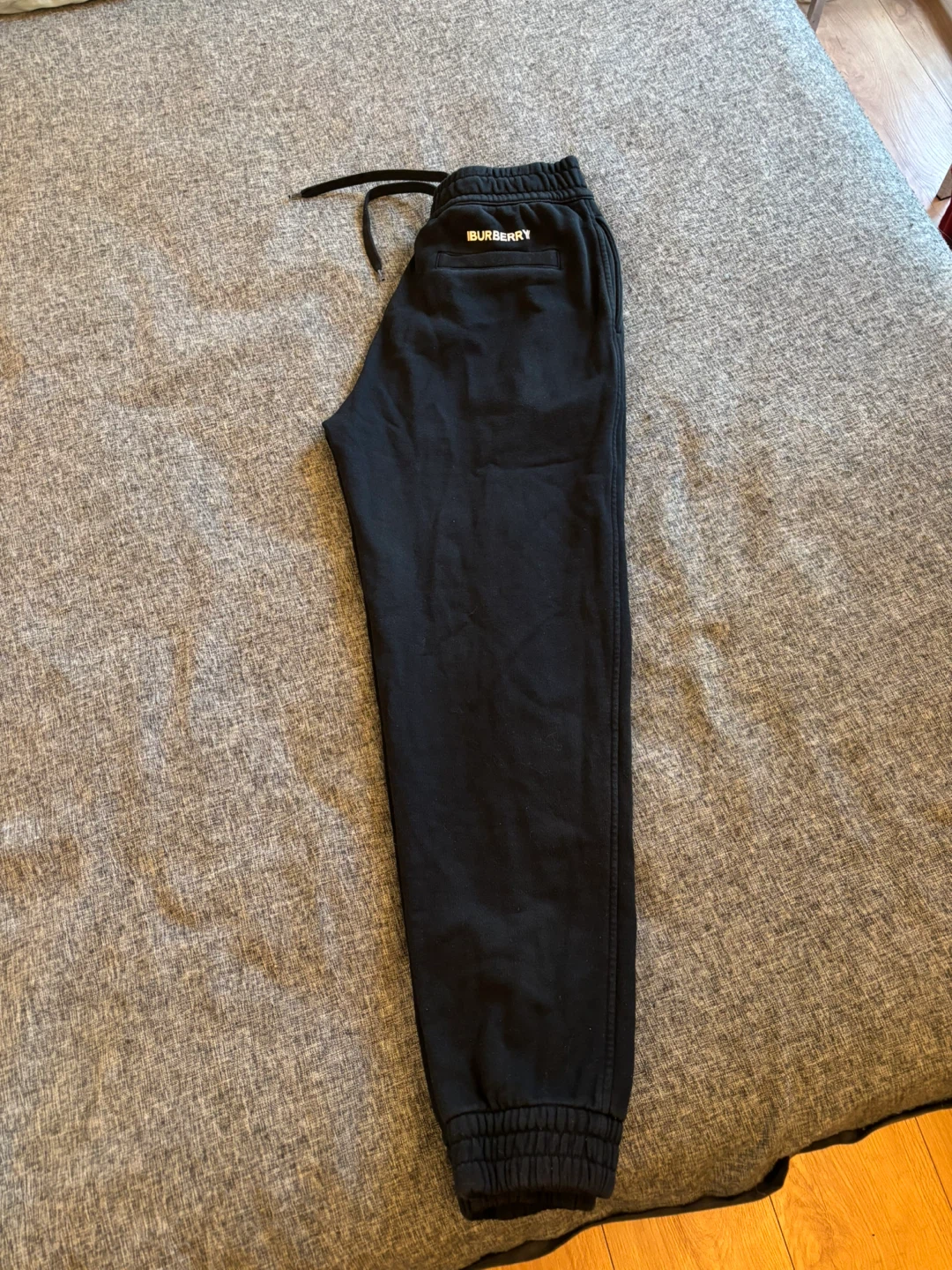 Burberry Black Joggers Pants