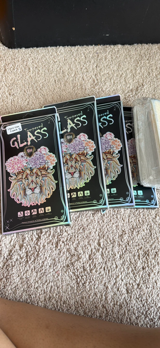 Assorted Tempered Glass Screen Protectors - photo 2
