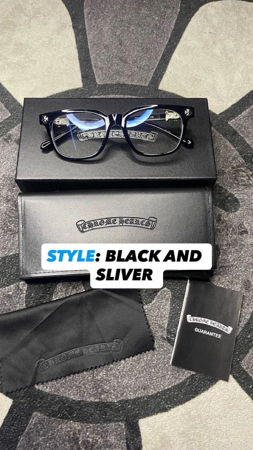 Chrome Hearts Blue Light Glasses