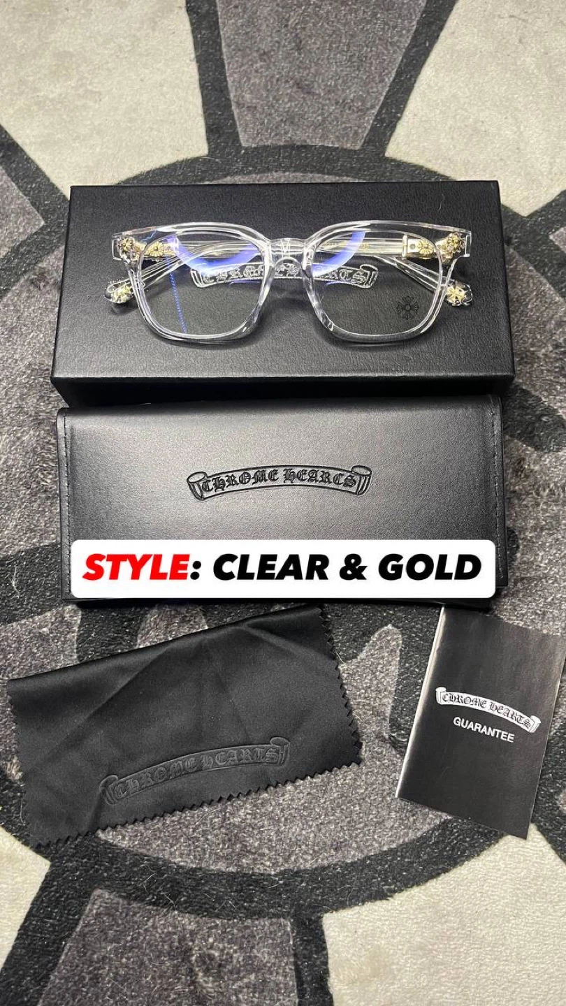 Chrome Hearts Blue Light Glasses - photo 3
