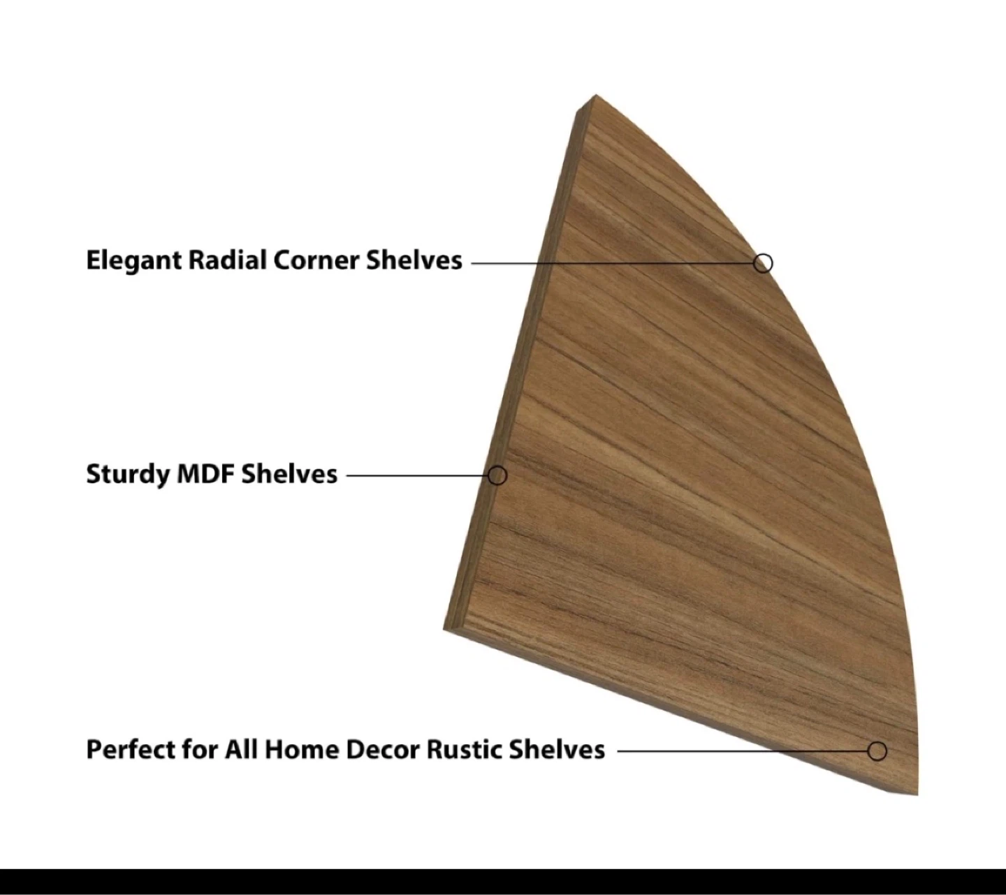 3-Tier Corner Shelf Set - photo 4