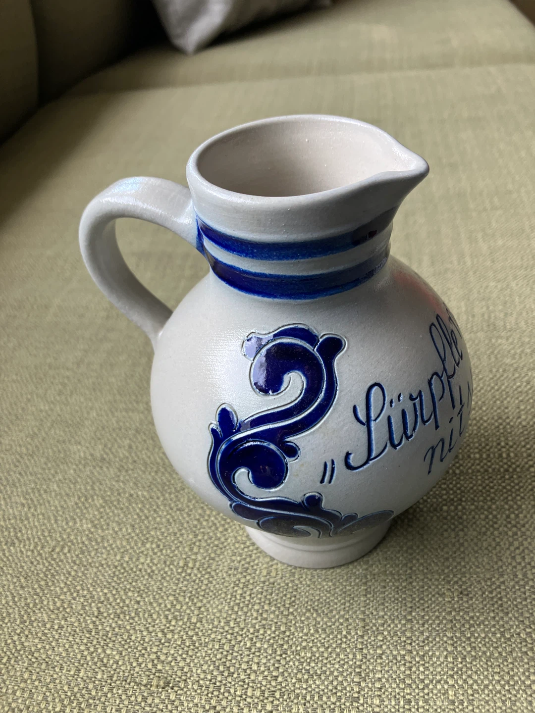 Goebel West German Salt Glazed  Pitcher - photo 3