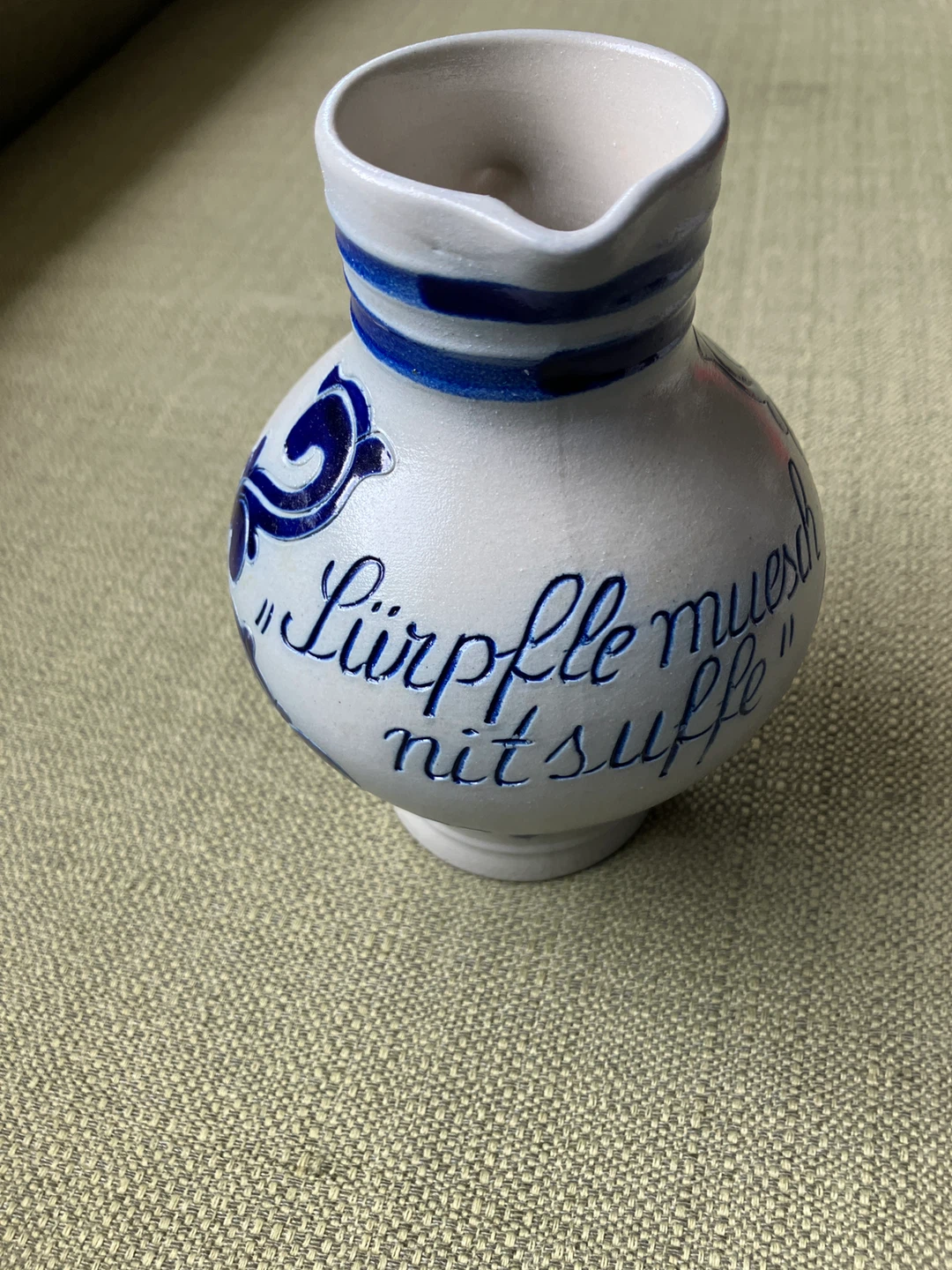 Goebel West German Salt Glazed  Pitcher