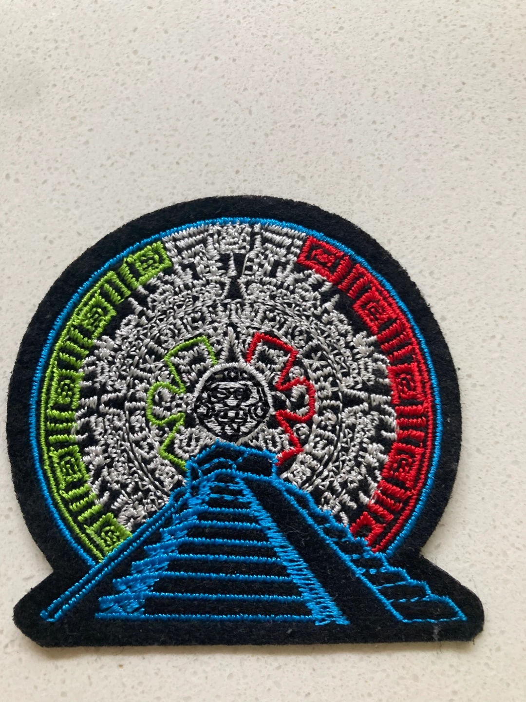 FREE Aztec Sun Stone Patch