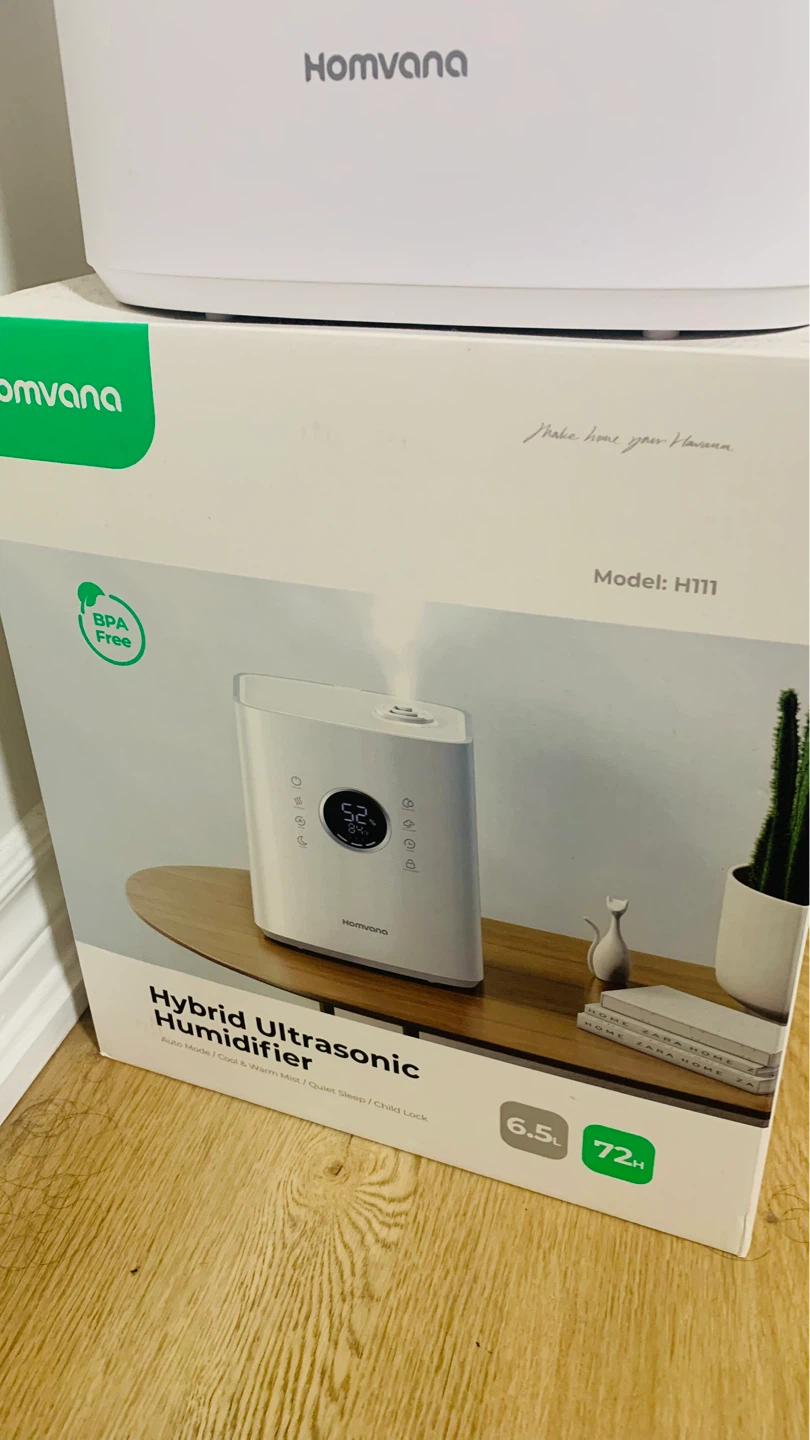 Homvana Humidifier H111, 6.5L Warm & Cool Mist - photo 2