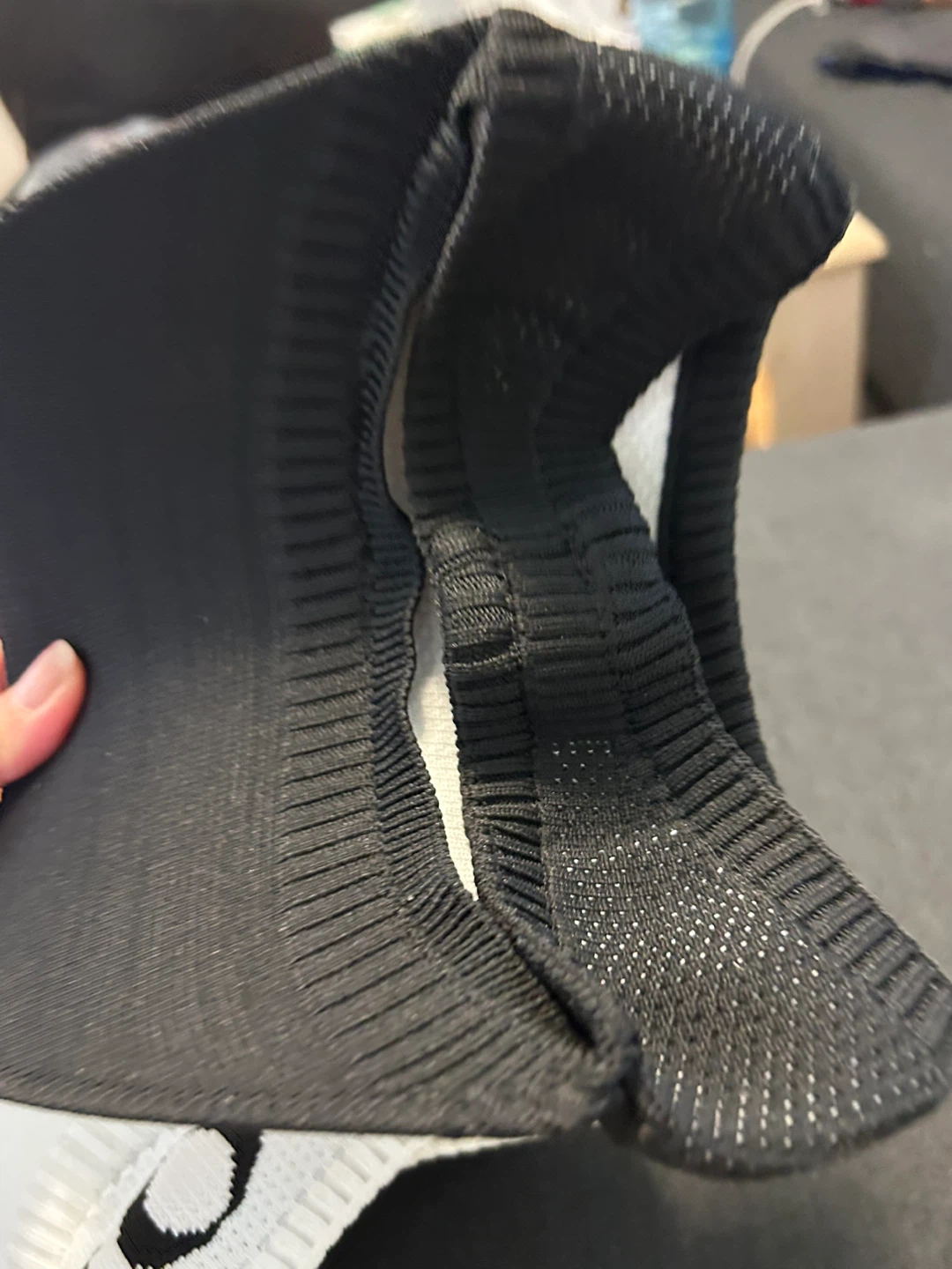Sport Visor Hats - White and Black - photo 5
