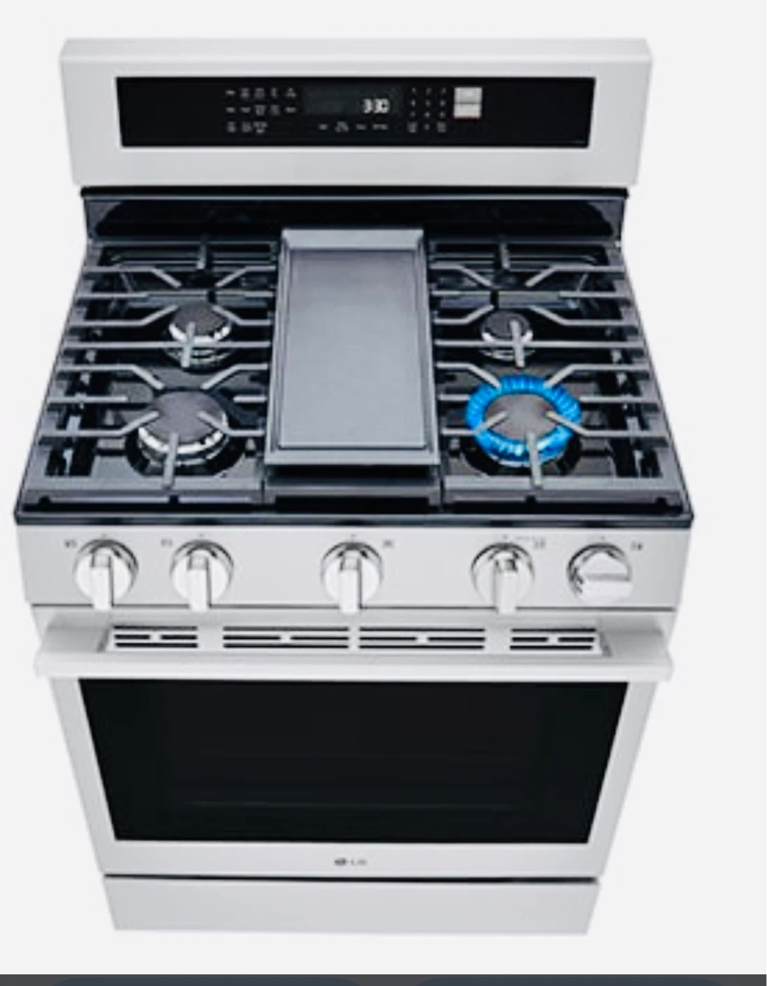 LG Gas Range with Griddle