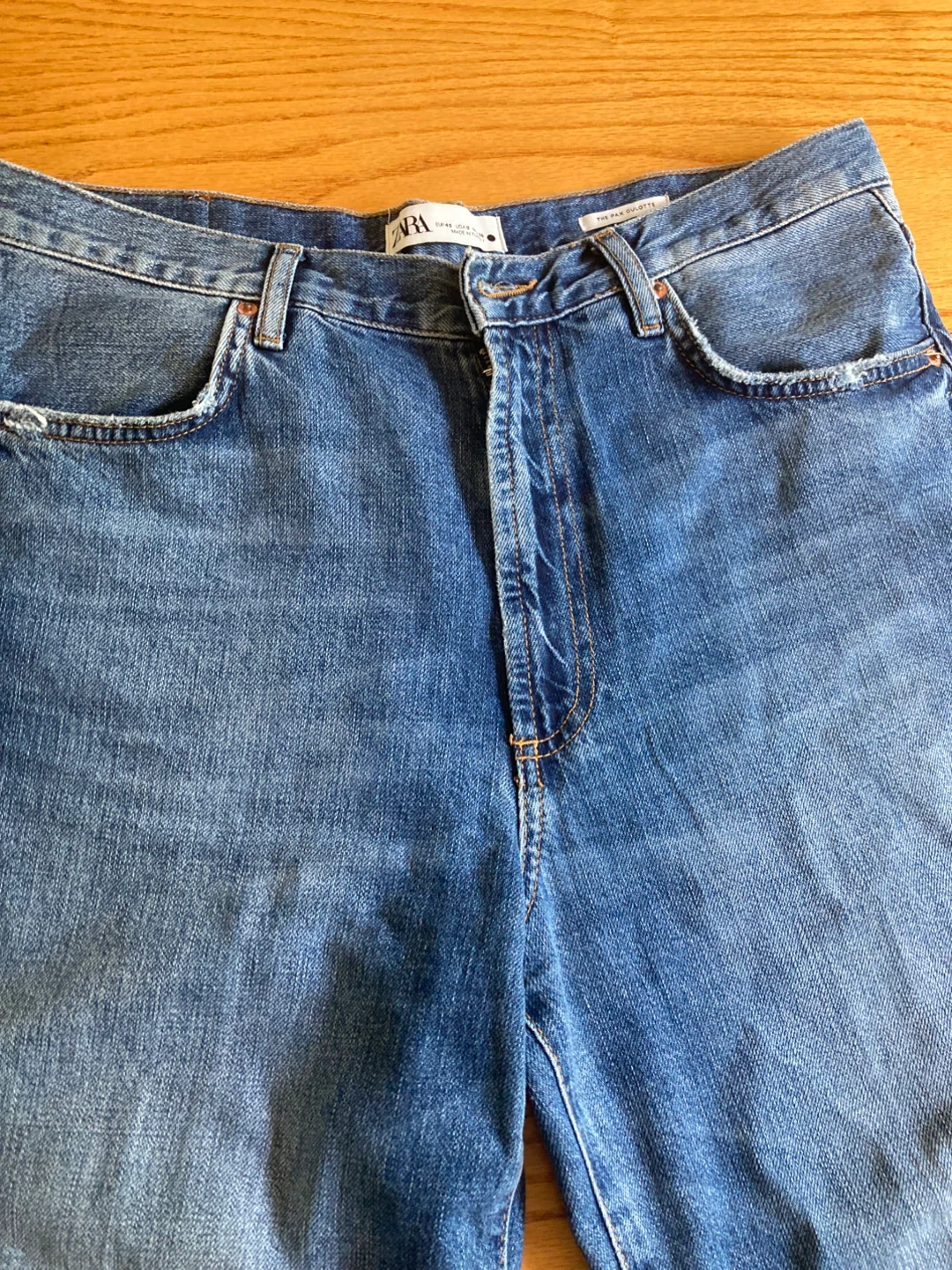Zara The Pax Culotte Jeans