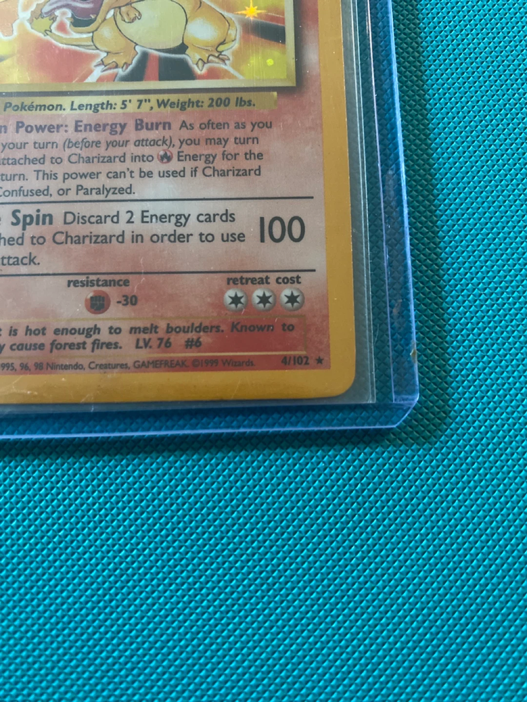 base set charizard in hp. - photo 5