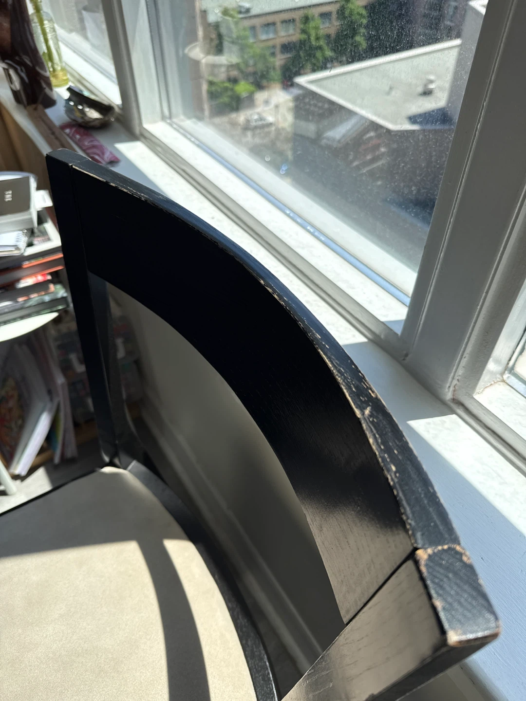 PICKUP BY THURSDAY-Pair of Black IKEA Dining Chairs - photo 4
