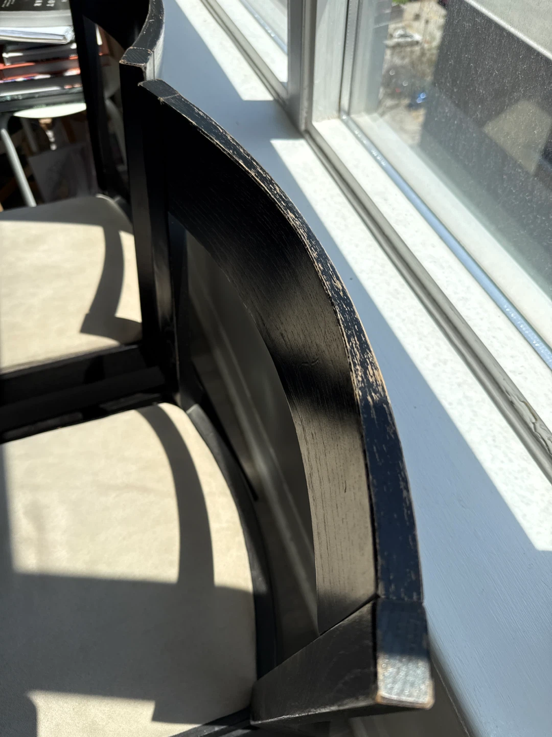 PICKUP BY THURSDAY-Pair of Black IKEA Dining Chairs - photo 3