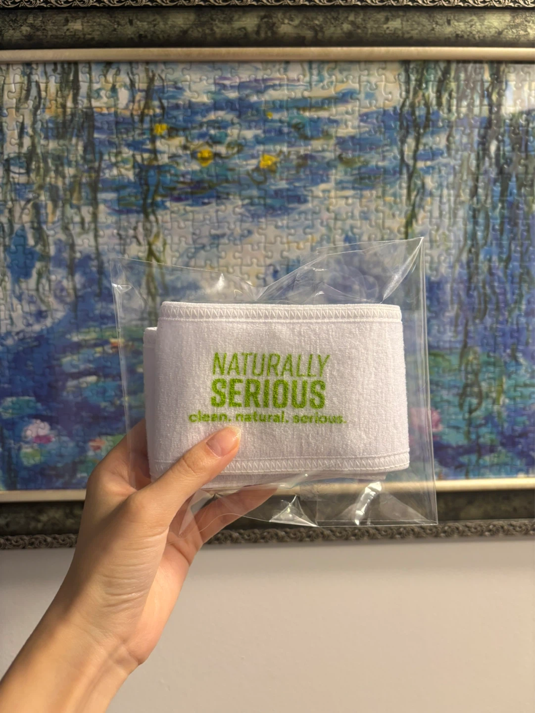 Naturally Serious Spa Headband - size adjustable
