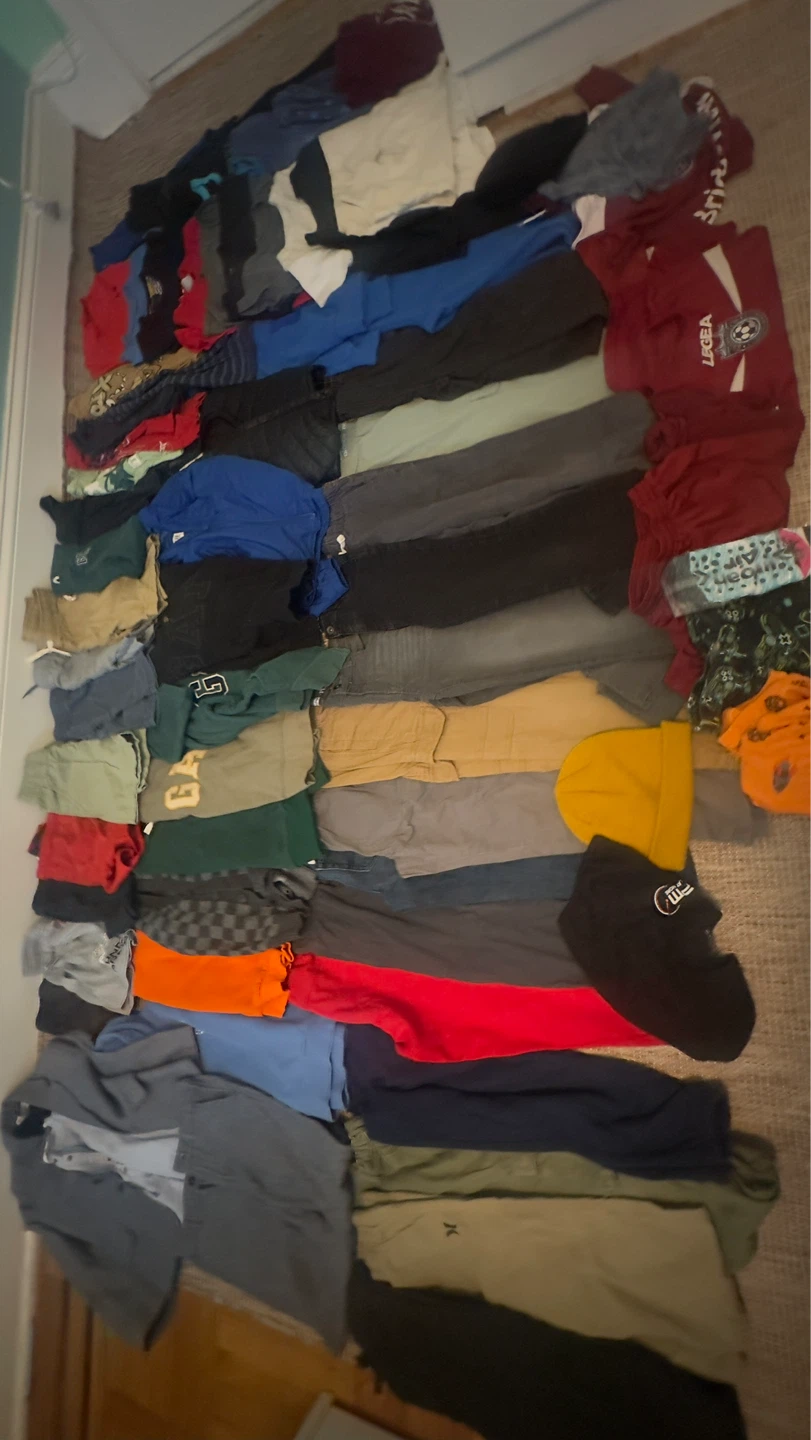 Bundle of boy 7-10 years M size  Clothing 100 items - photo 4