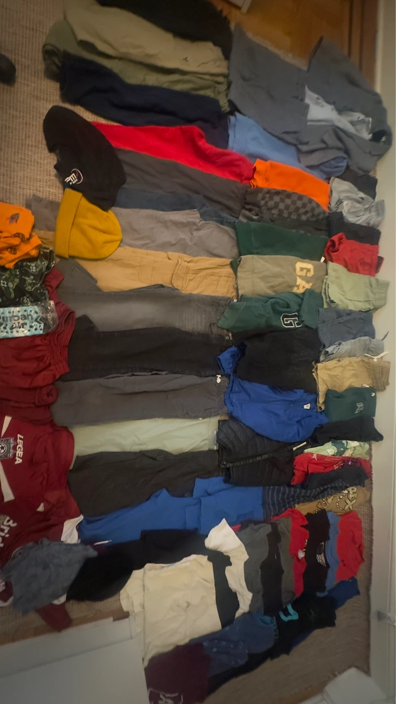 Bundle of boy 7-10 years M size  Clothing 100 items - photo 5