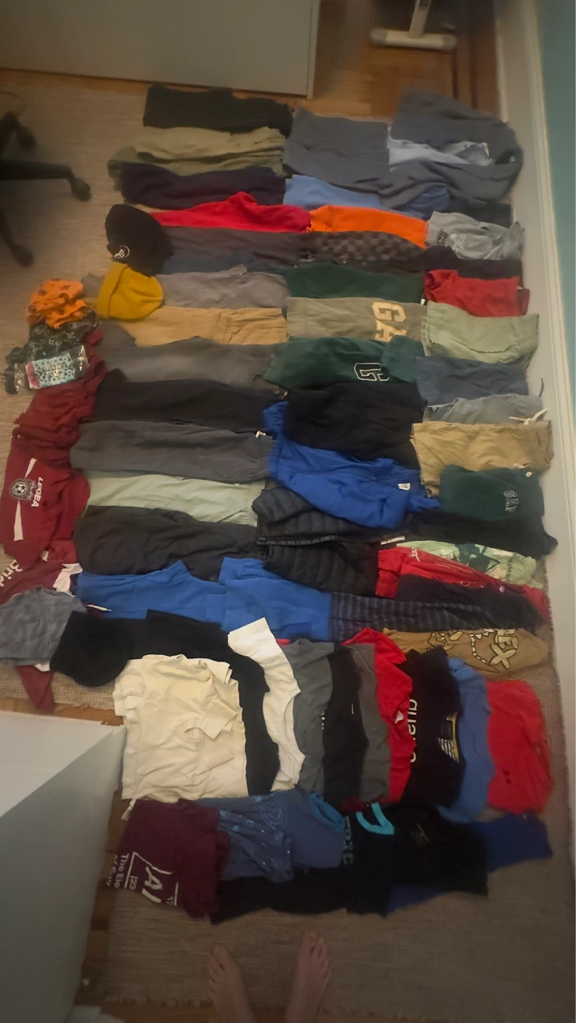 Bundle of boy 7-10 years M size  Clothing 100 items