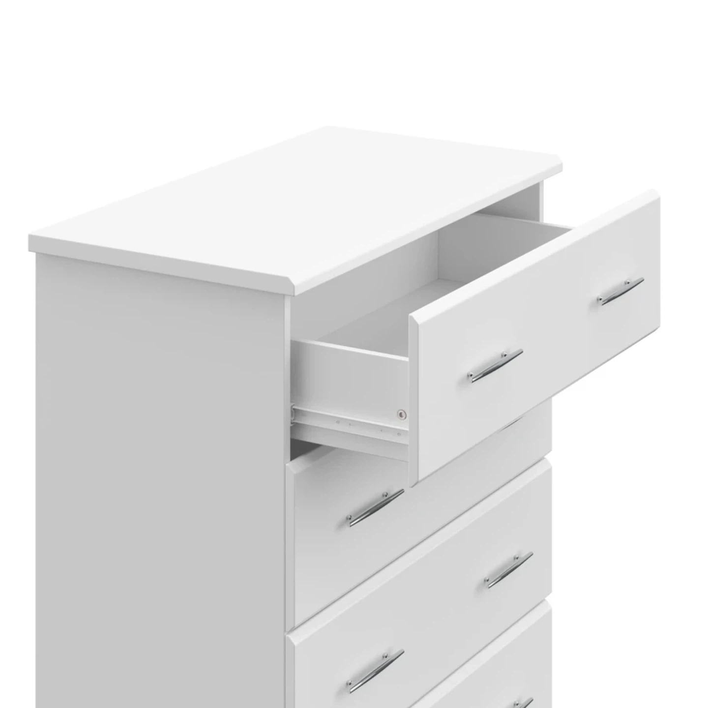 Storkcraft Brookside 4 Drawer Dresser - White - photo 3