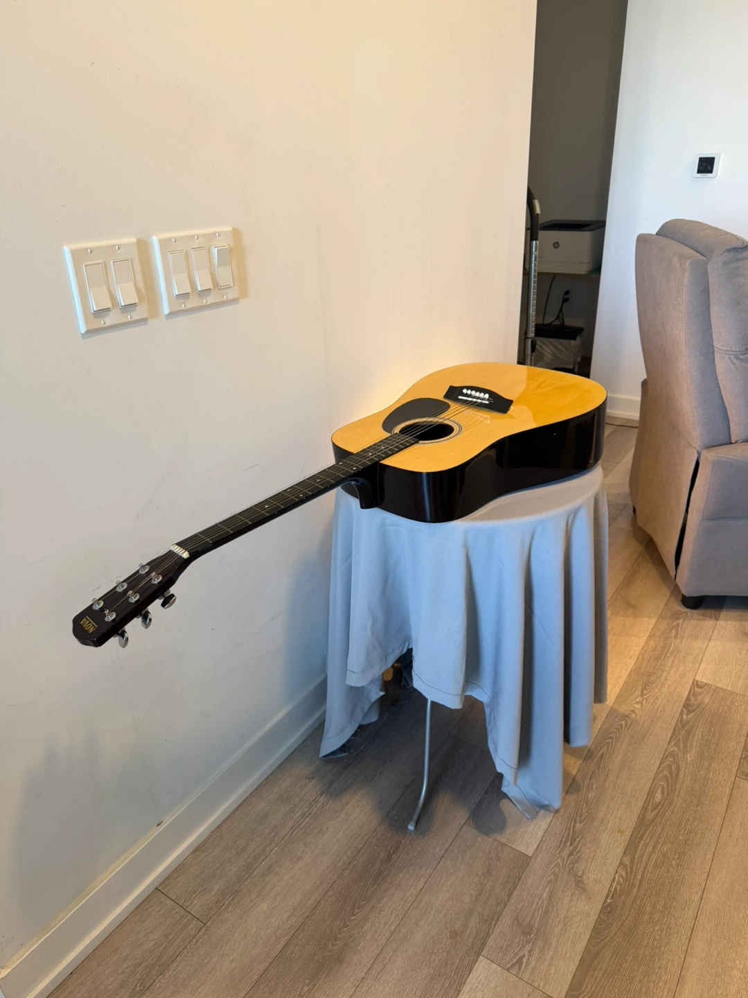 Nova Acoustic Guitar with Case - photo 5