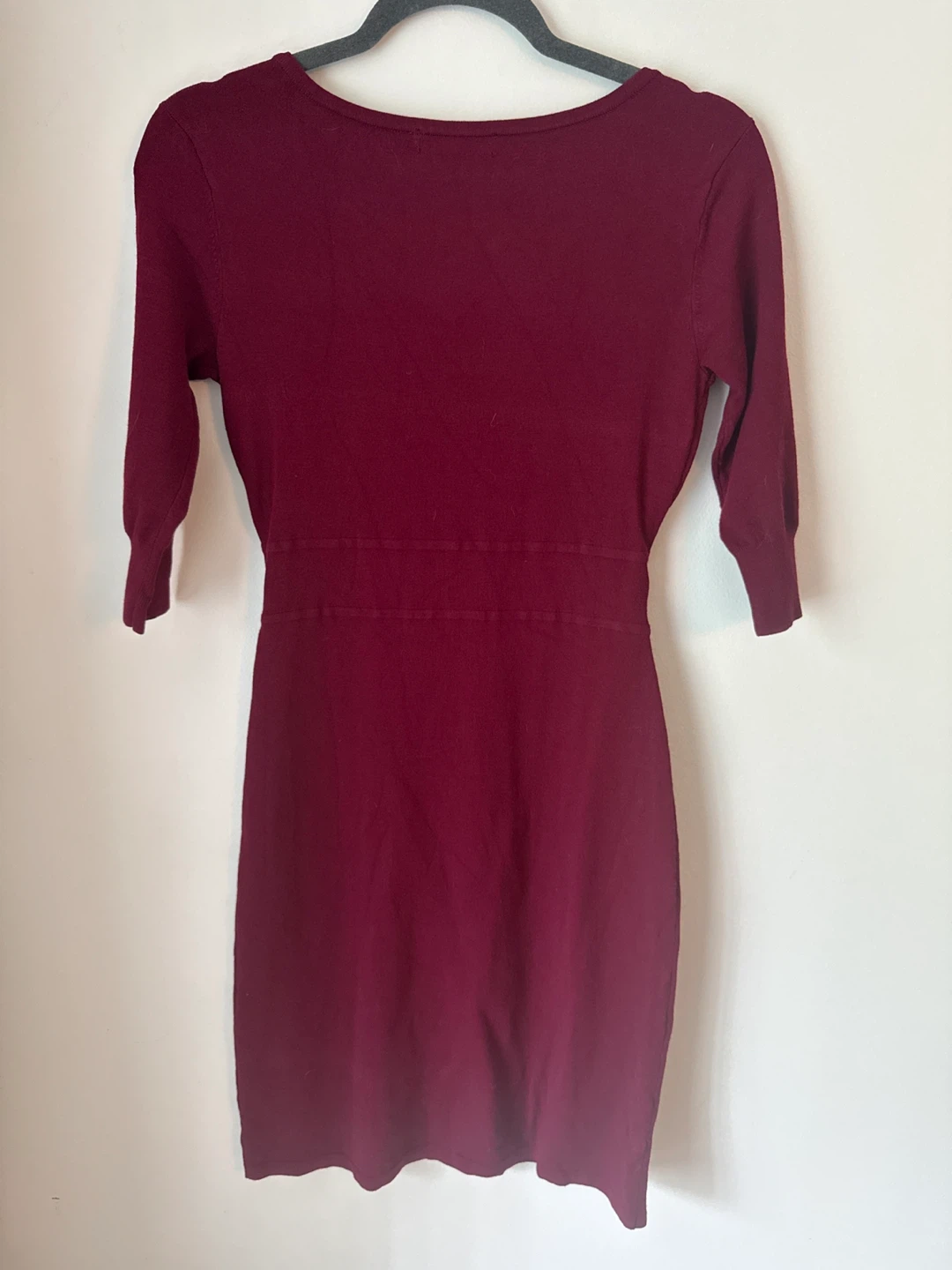 Mexx Metropolitan Burgundy Knit Dress - Size S - photo 4
