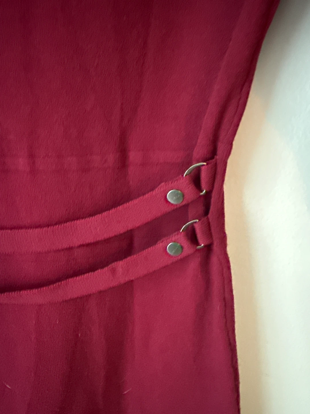 Mexx Metropolitan Burgundy Knit Dress - Size S - photo 3
