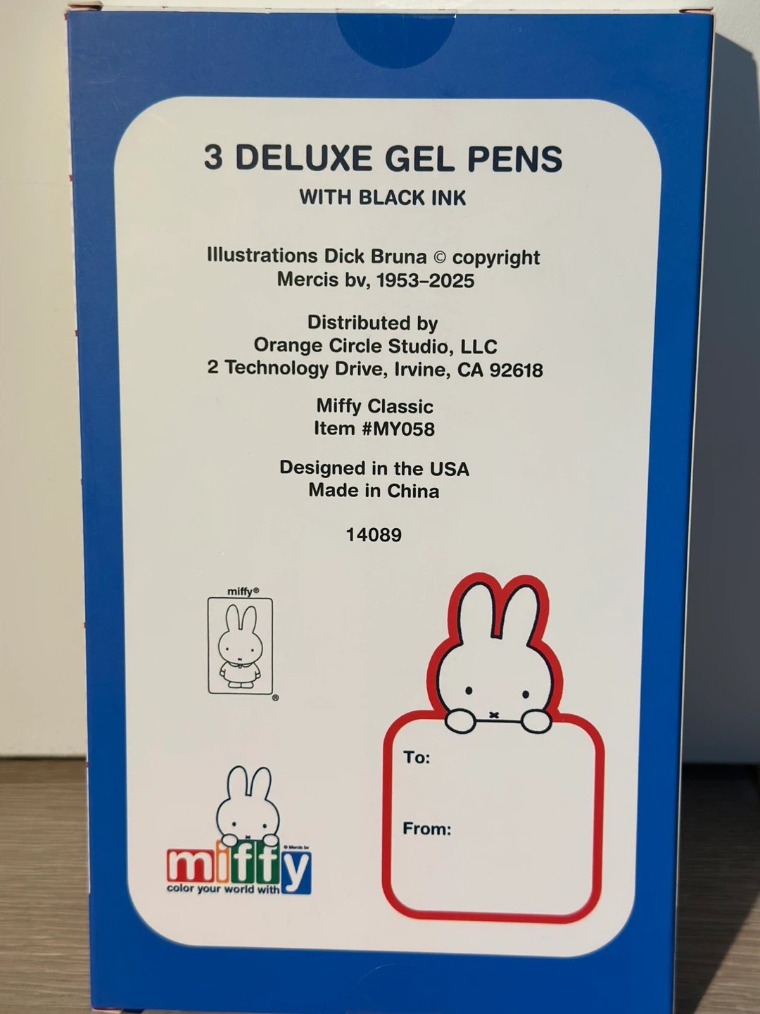 Miffy 3 Deluxe Gel Pen Set - photo 2