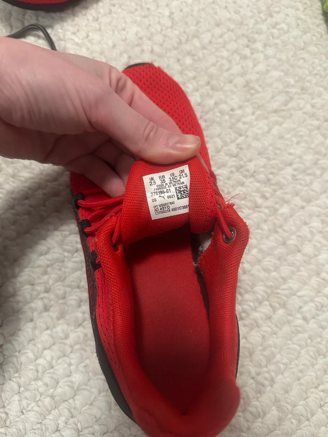Puma Red Soccer Cleats - photo 5
