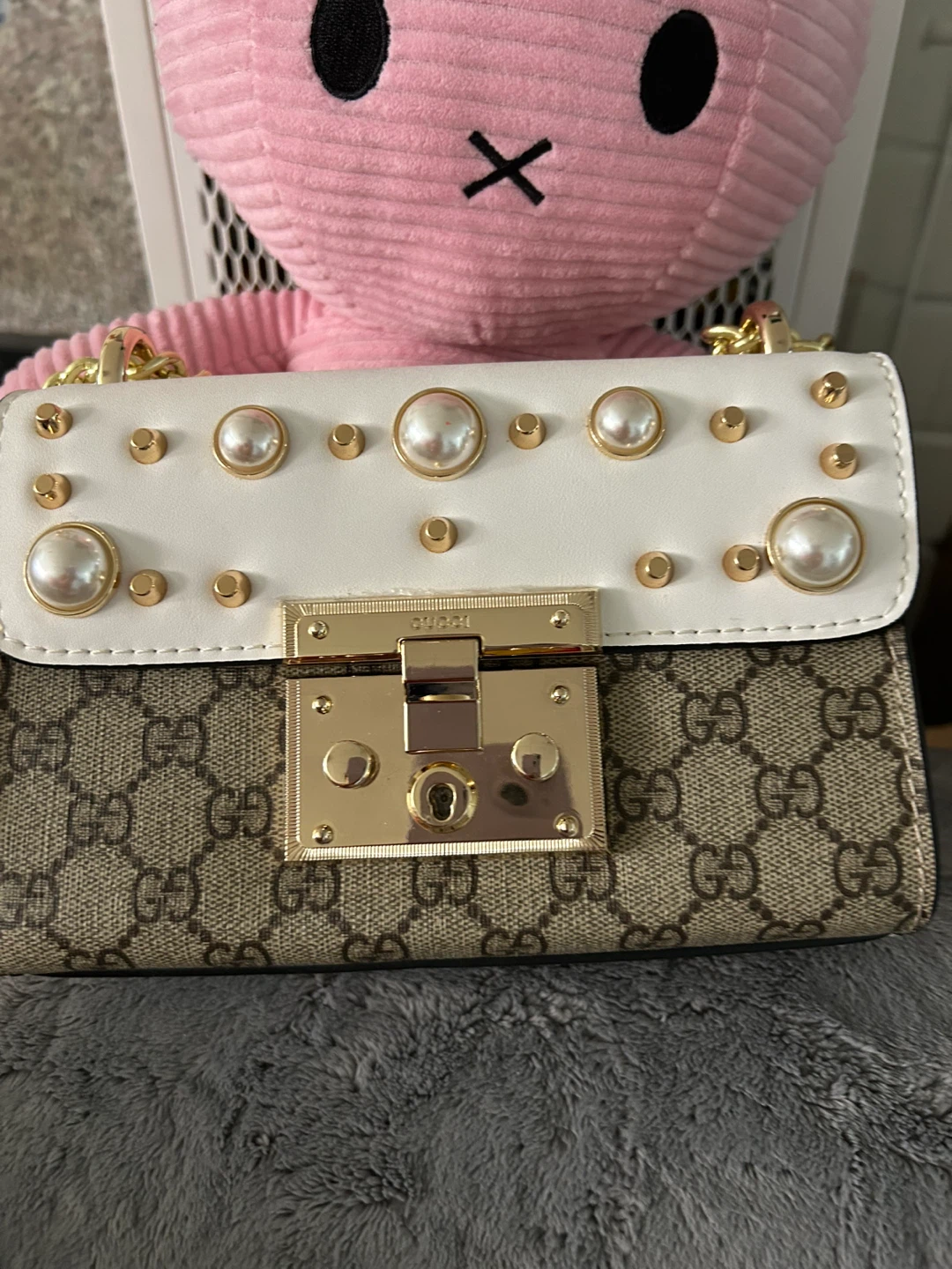 Gucci GG Monogram Chain Shoulder Bag - photo 4