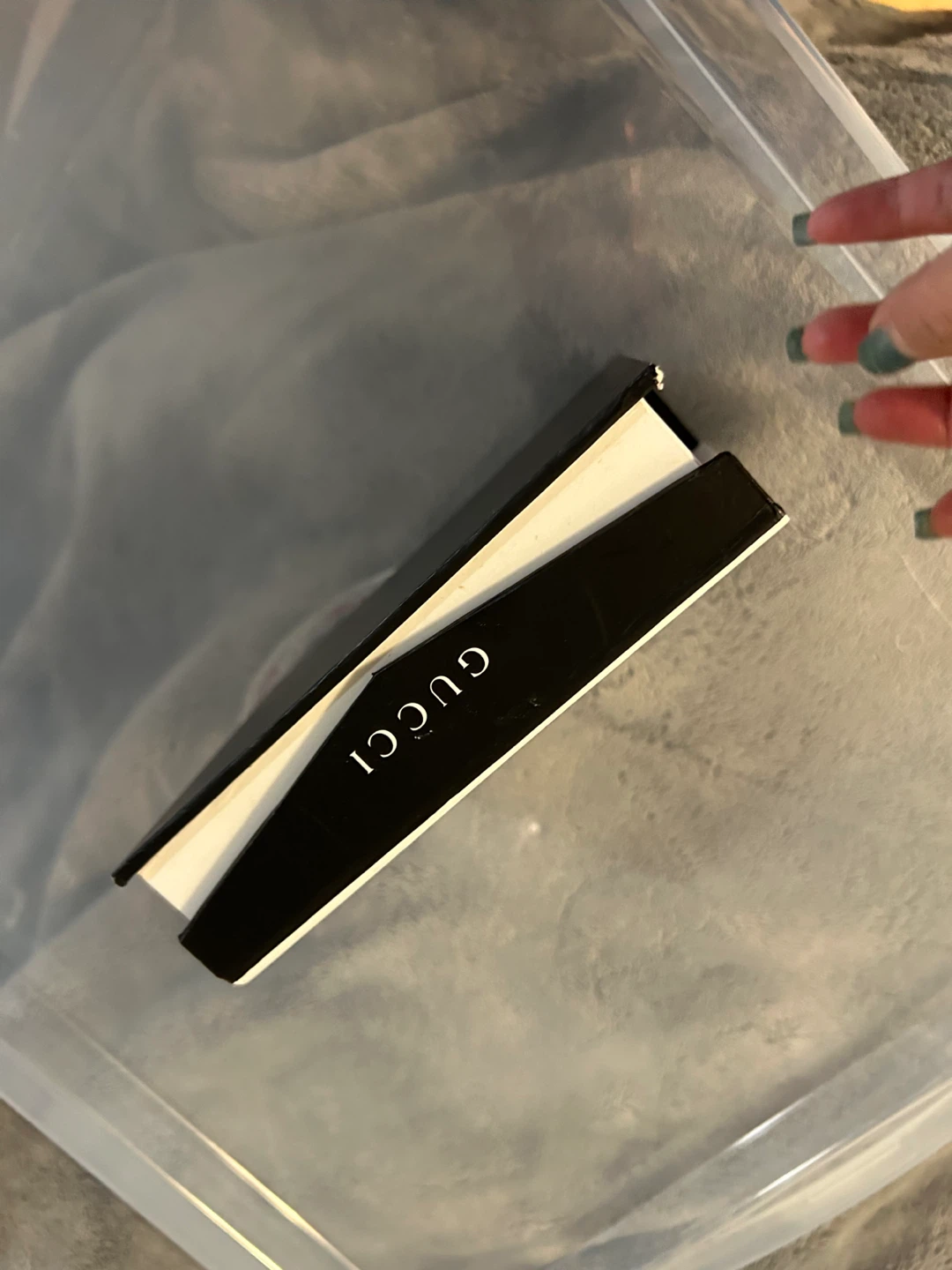 Gucci Black Leather Bi-Fold Wallet with GG Logo - photo 2
