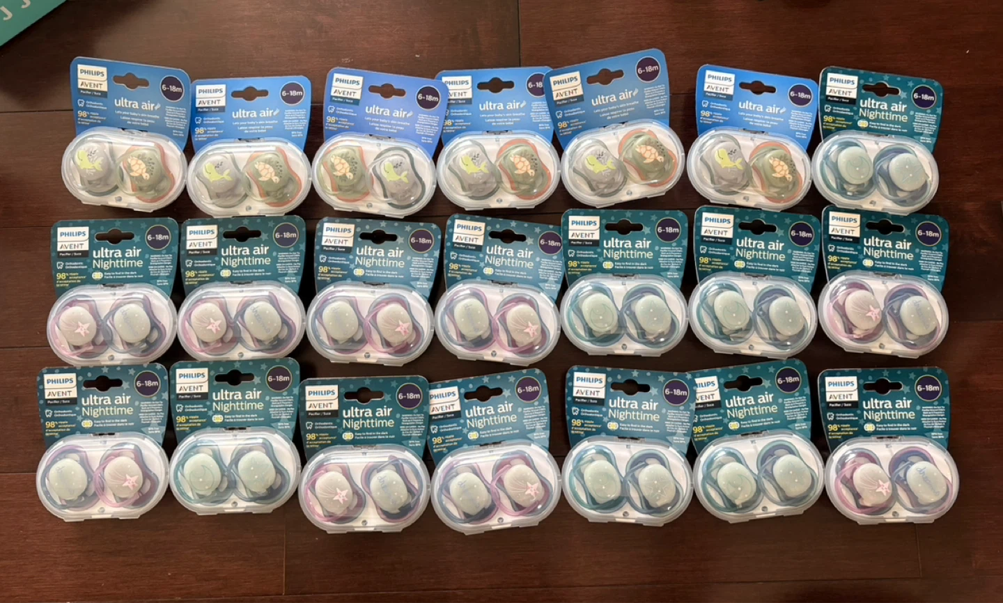 Philips Avent Ultra Air Pacifiers (6-18 Months)