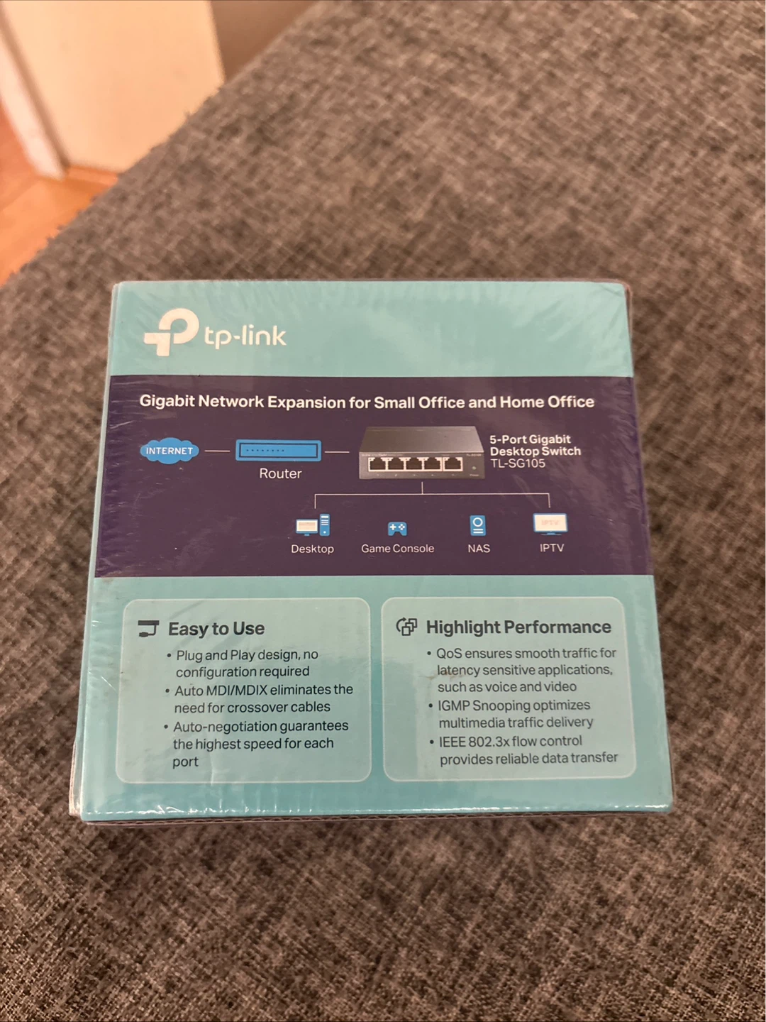 TP-Link 5-Port Gigabit Desktop Switch TL-SG105 - photo 3