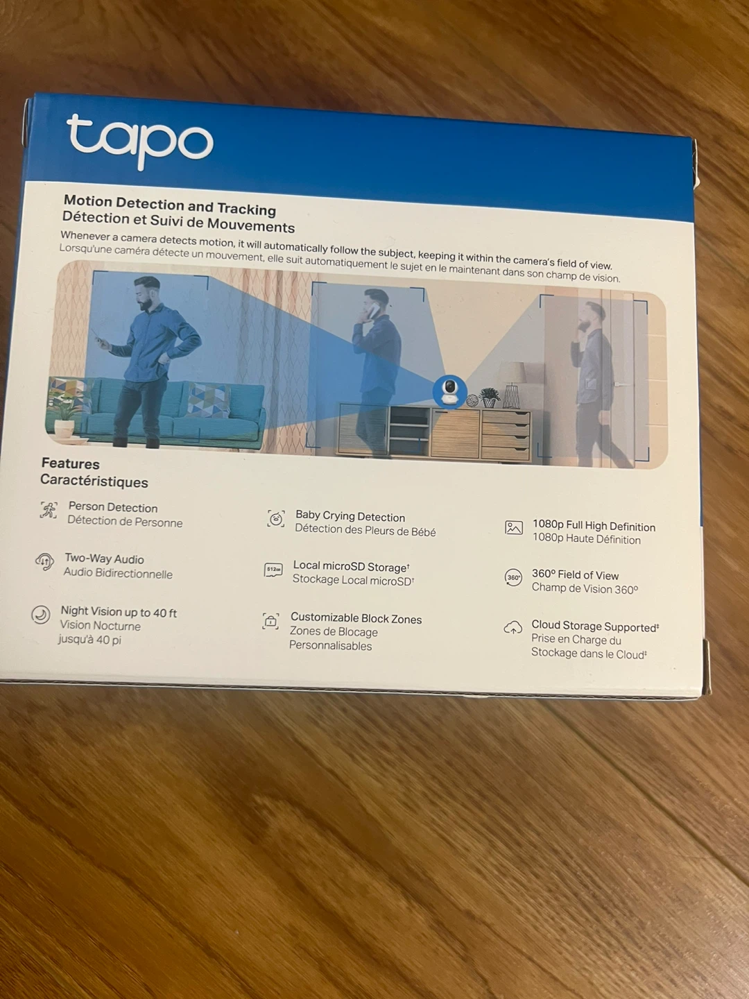 Tapo C200 Pan/Tilt Home Security Wi-Fi Camera - photo 3