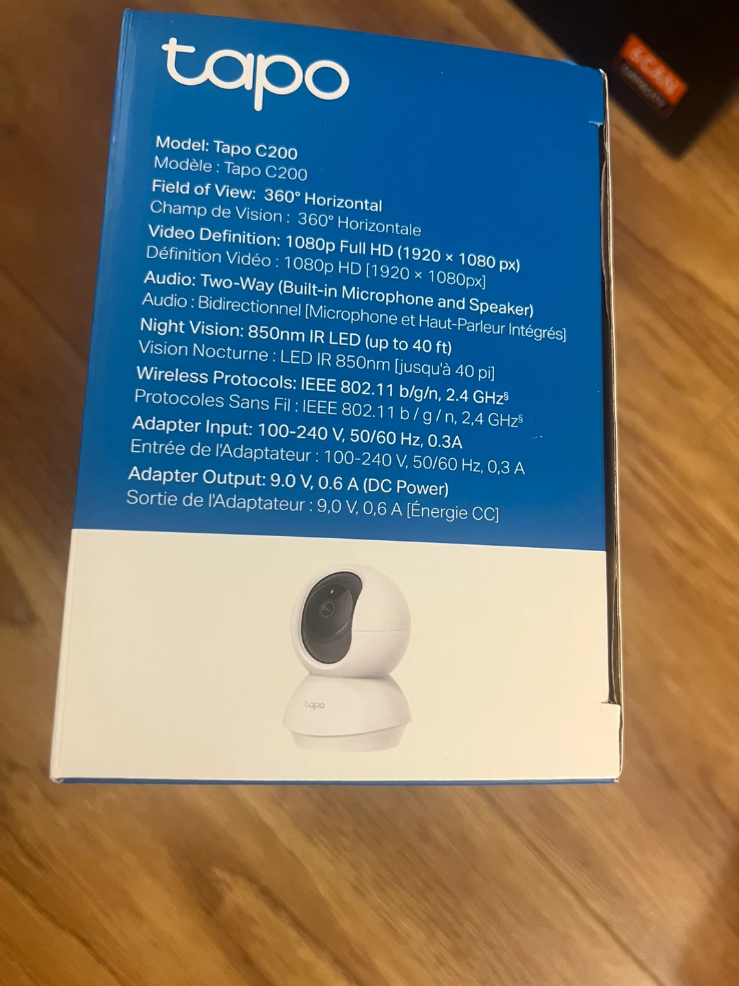 Tapo C200 Pan/Tilt Home Security Wi-Fi Camera - photo 4