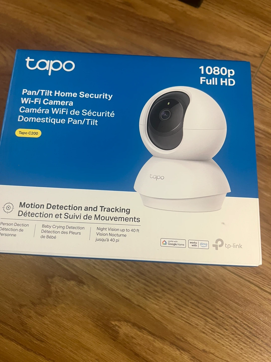 Tapo C200 Pan/Tilt Home Security Wi-Fi Camera