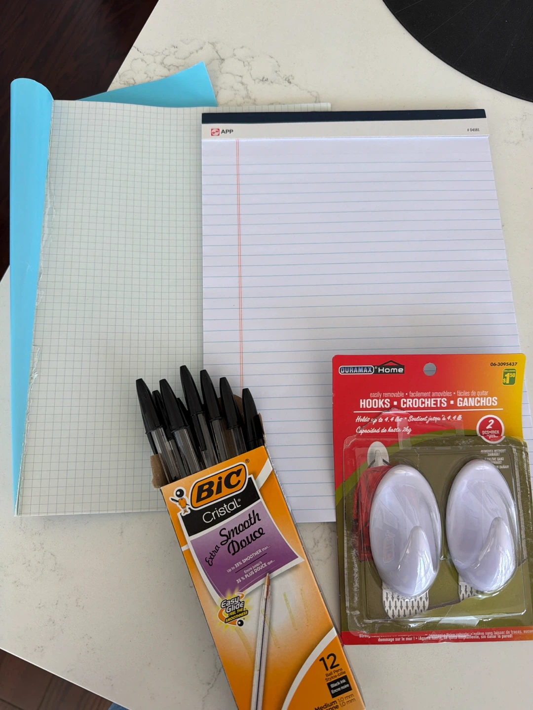 Pens, 2 Duramax Hooks, and 2 Notebooks