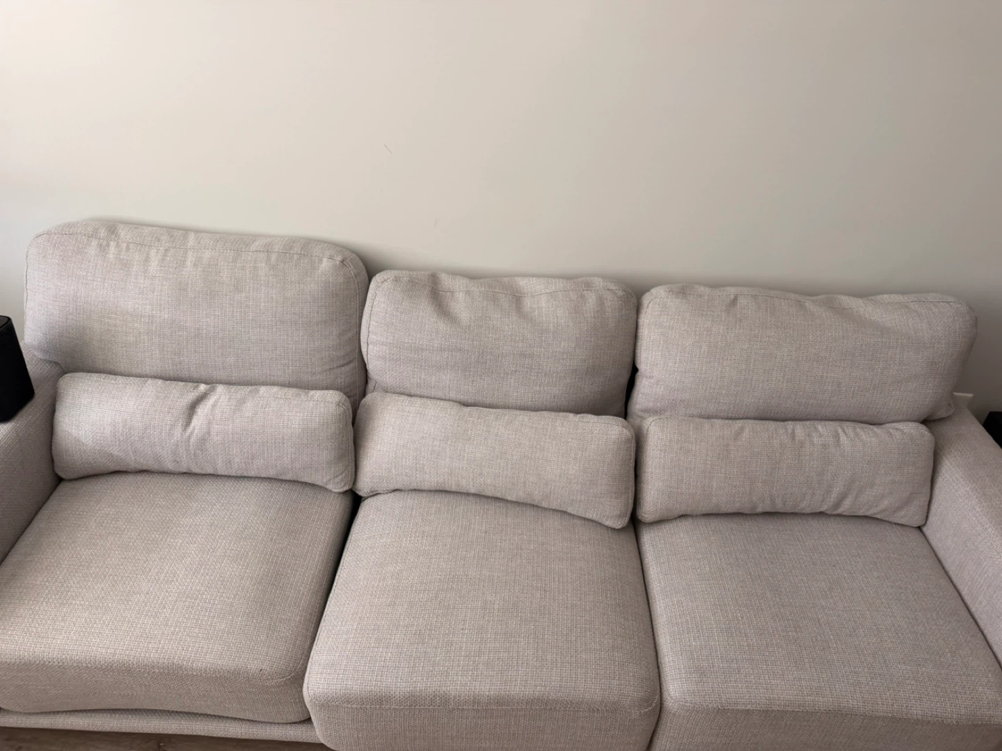 Light Gray 3-Seater Sofa