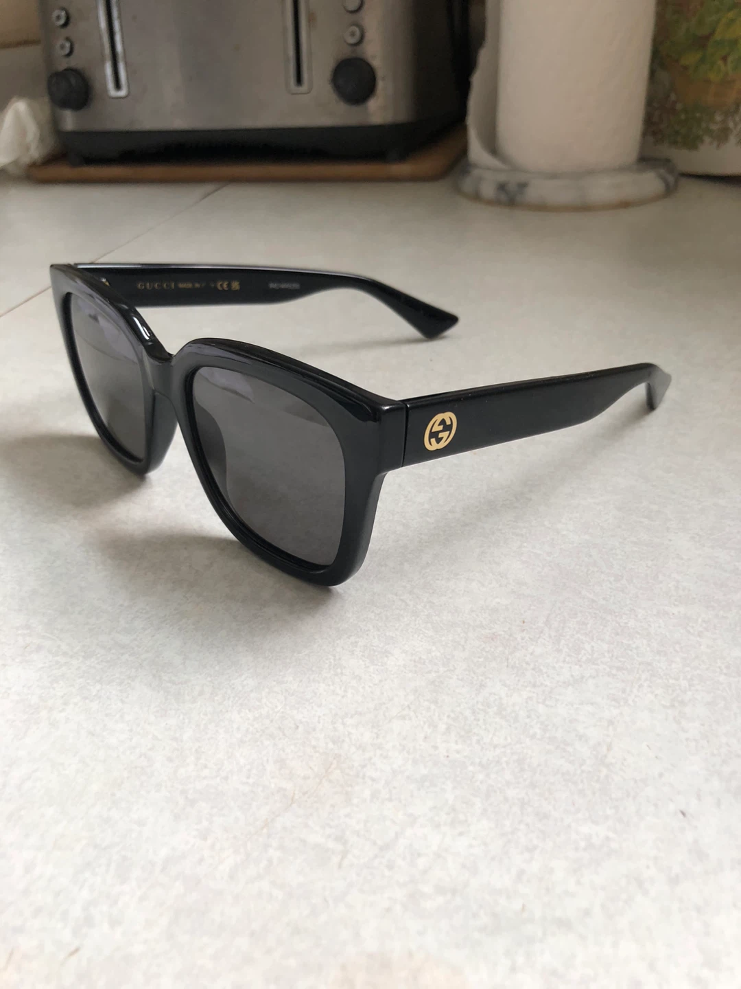 Gucci Black Cat Eye Sunglasses
