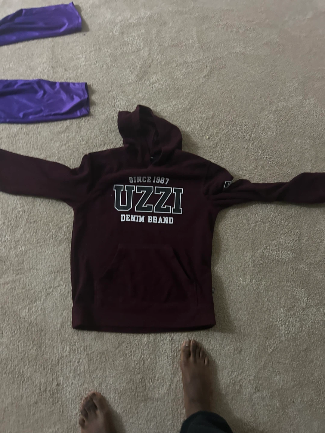 Uzzi Denim Brand Hoodie - photo 2