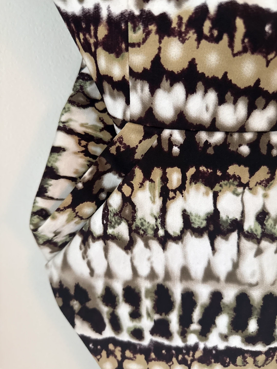 Jason Matlo Strapless Dress - Abstract Print - photo 2