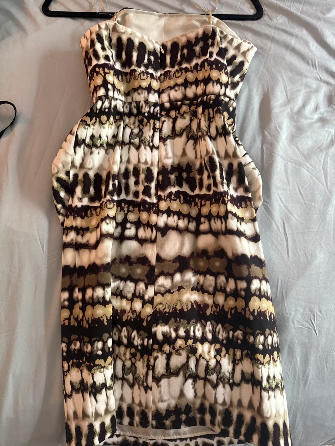 Jason Matlo Strapless Dress - Abstract Print - photo 4