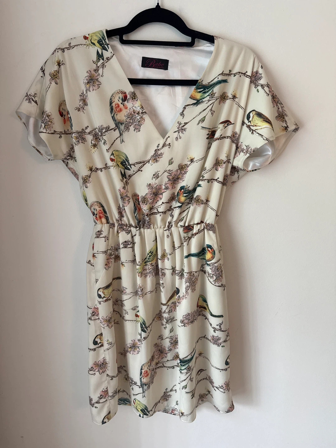 Babe by Jason Matlo Bird Print Dress