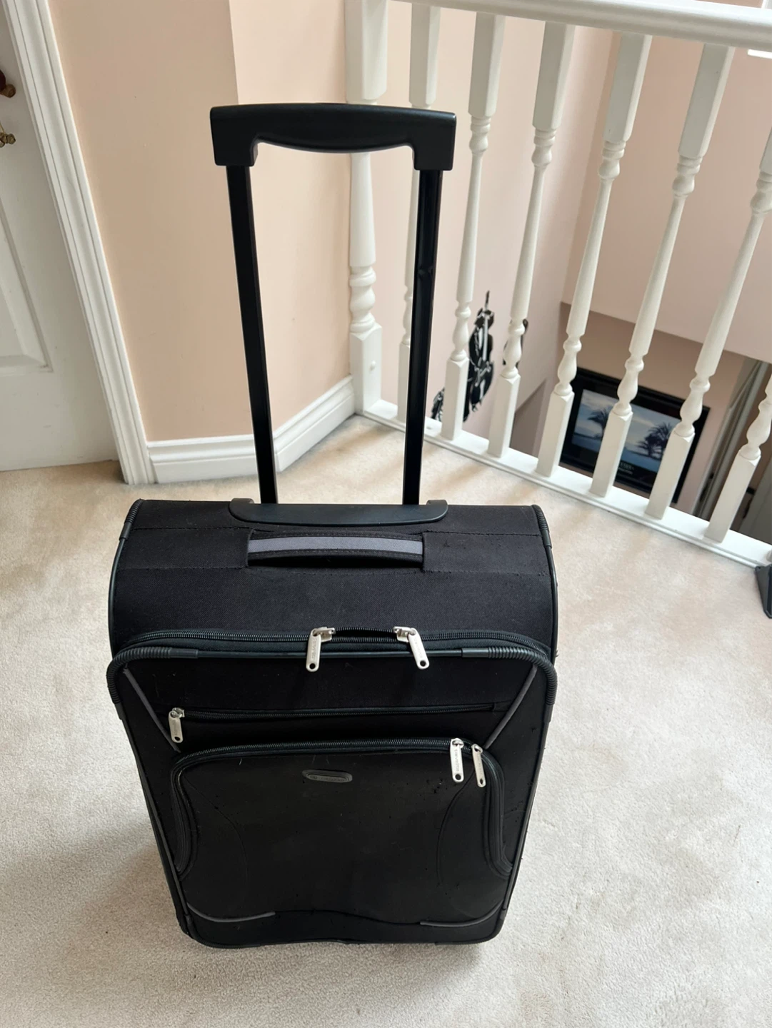 Travelite Black Rolling Suitcase