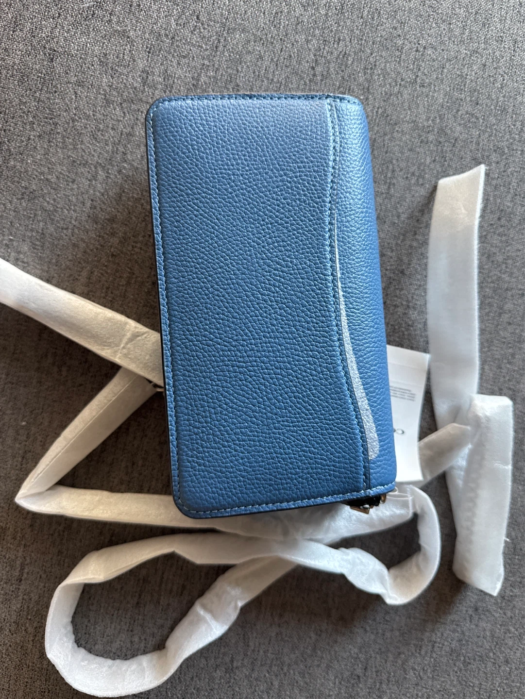 Coach  clutch Pol Peb Tby Wrlet Sky Blue - photo 4