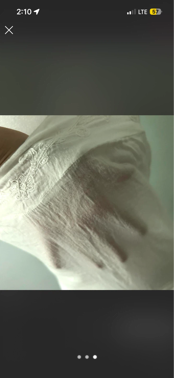 White Lace Trim Cami Tank Top - photo 3