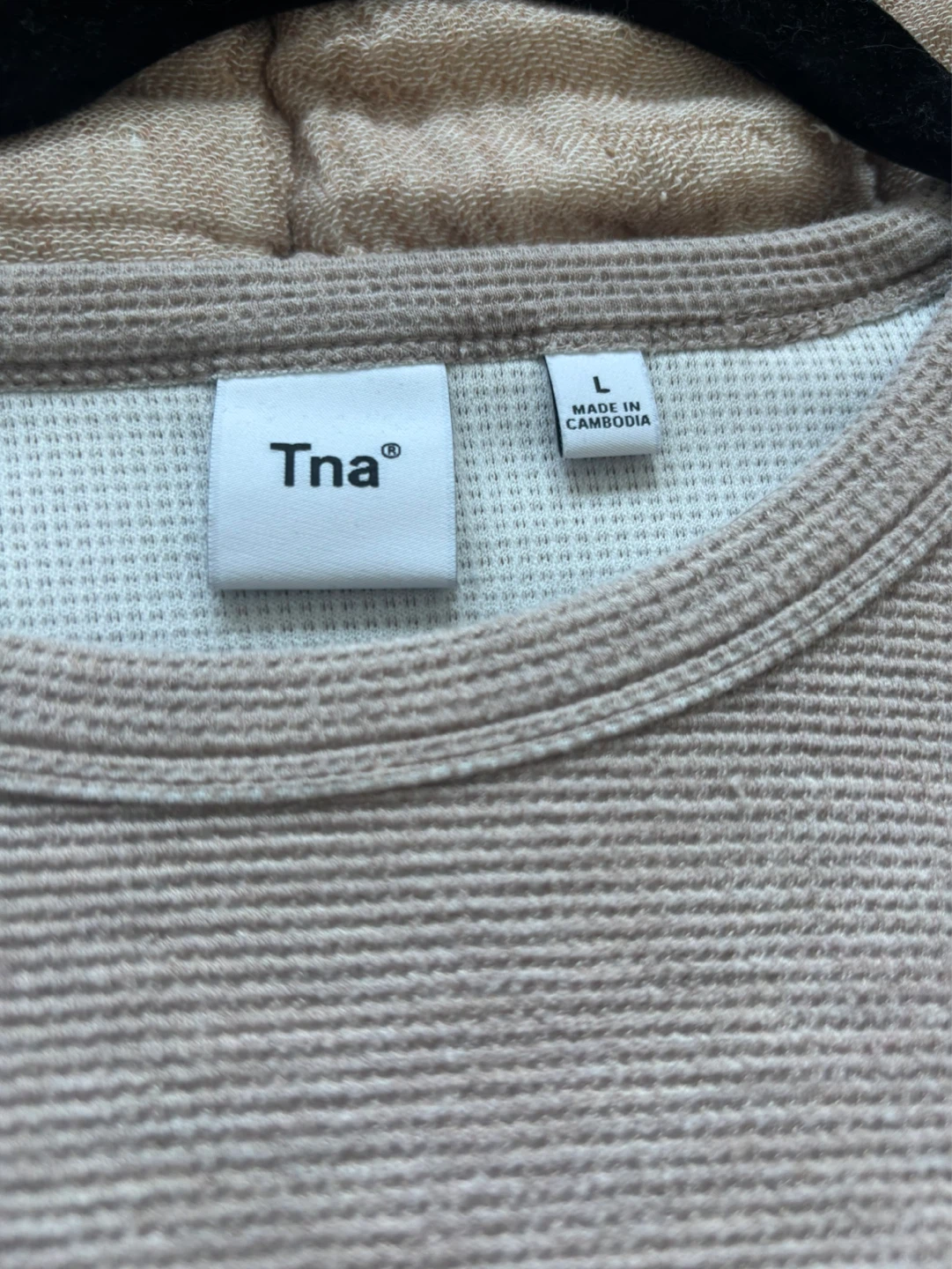 Tna Long Sleeve Top Size L - photo 3