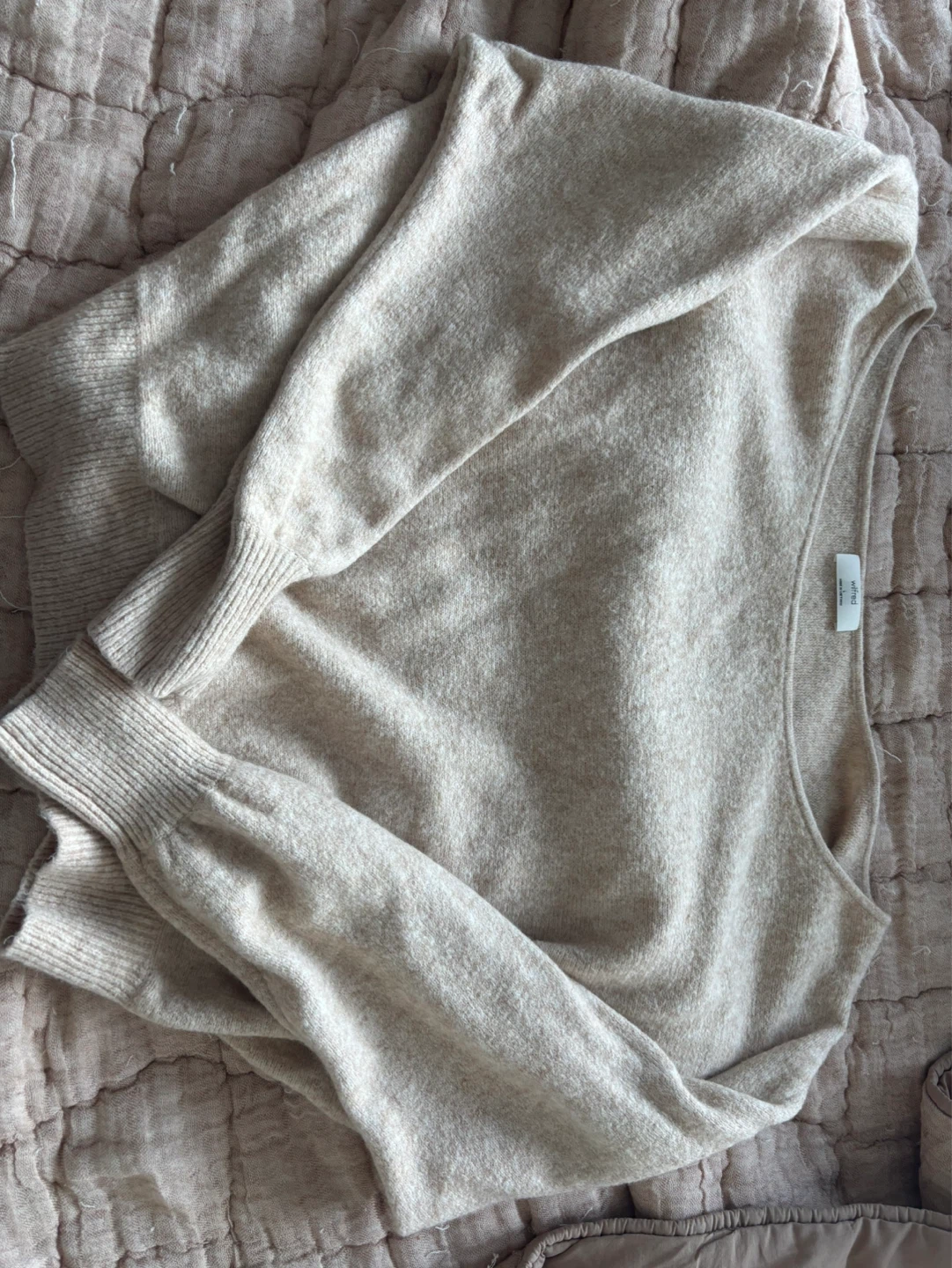 Wilfred Beige Sweater Size L