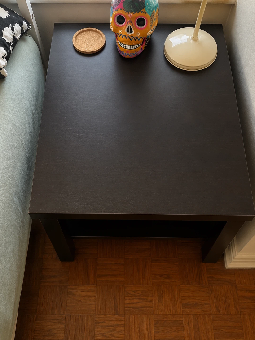 IKEA Black Side Table