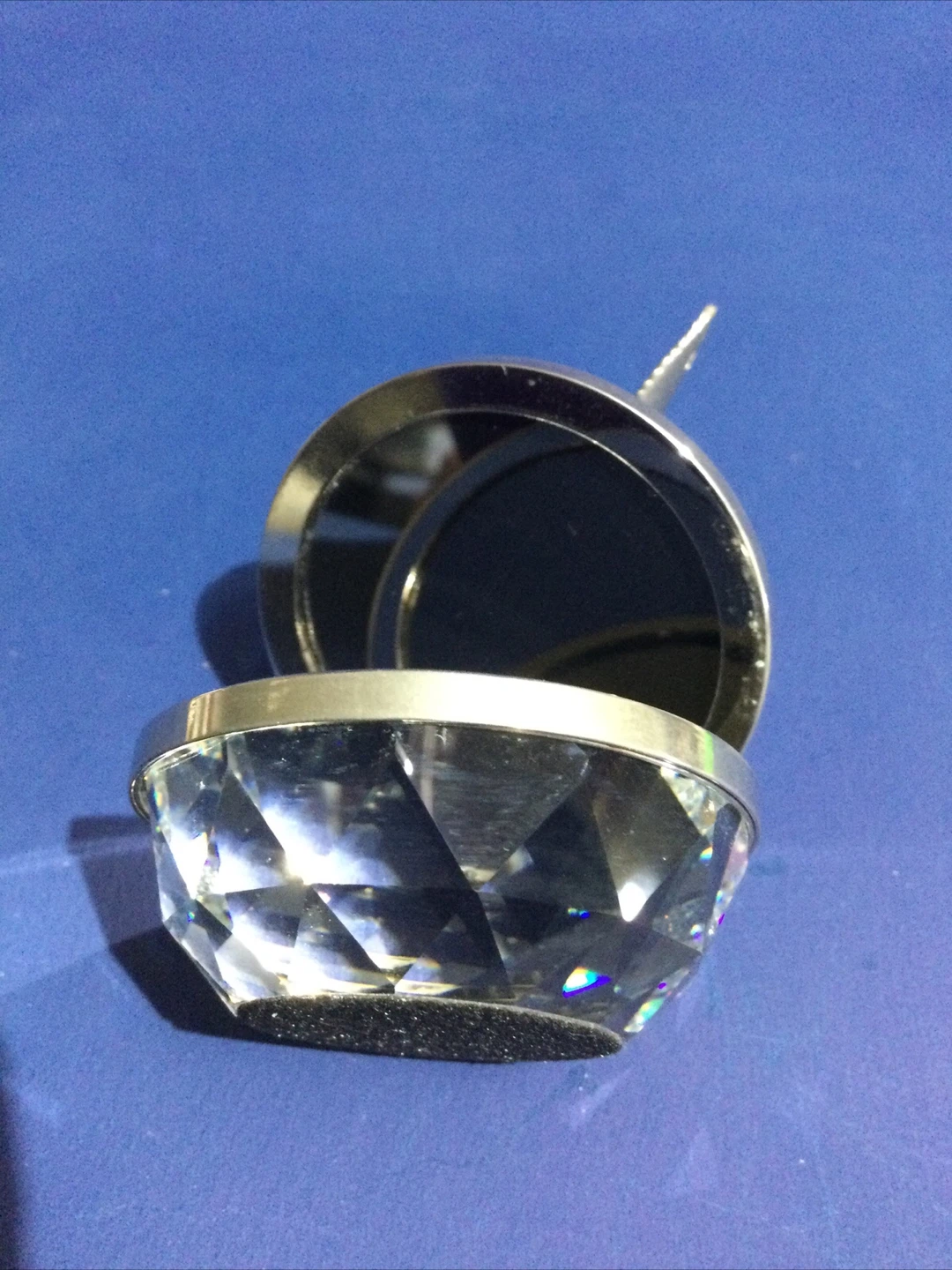 Vintage Swarovski Crystal Apple Trinket Box - photo 2