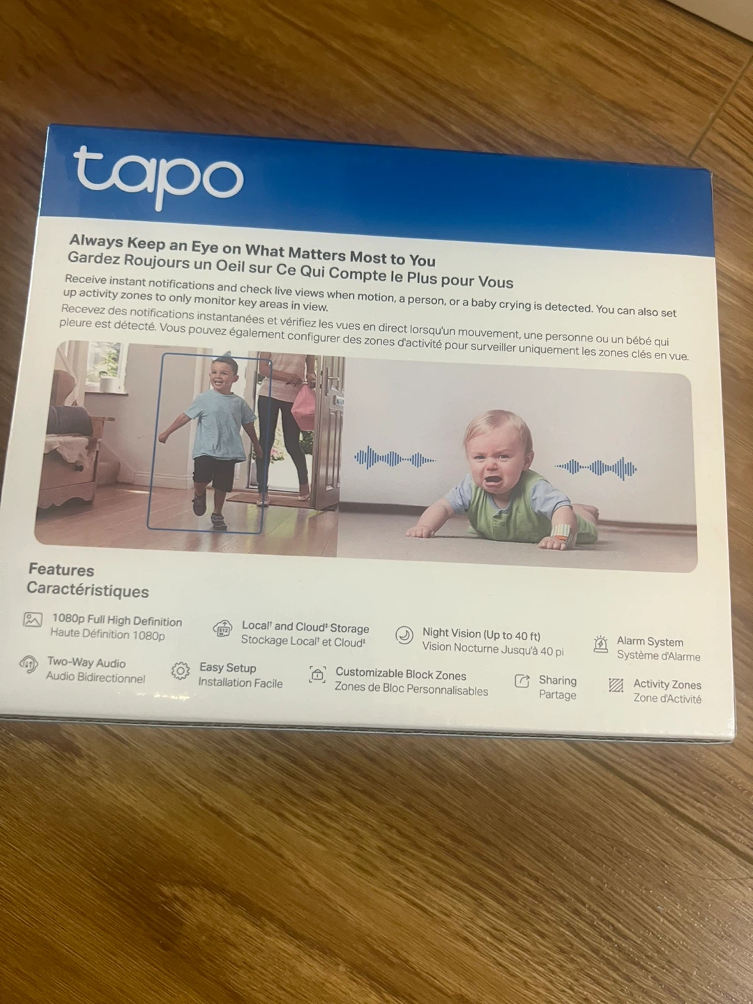 Tapo C100 Home Security Wi-Fi Camera - 1080p Full HD - photo 2